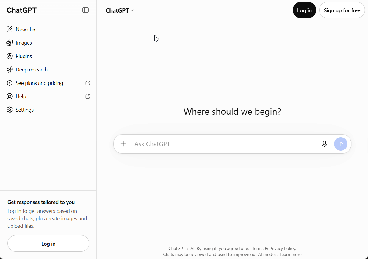 GenAI Chat System